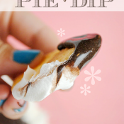 French Silk Pie Dip at www.somethingswanky.com