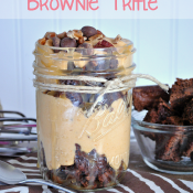 Pumpkin Mousse Brownie Trifle