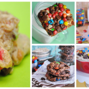 monster cookie collage