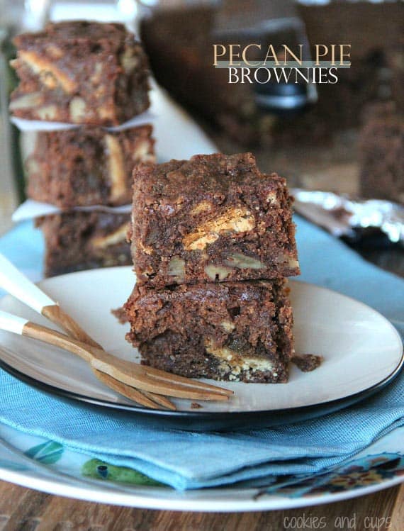 pecan pie brownies