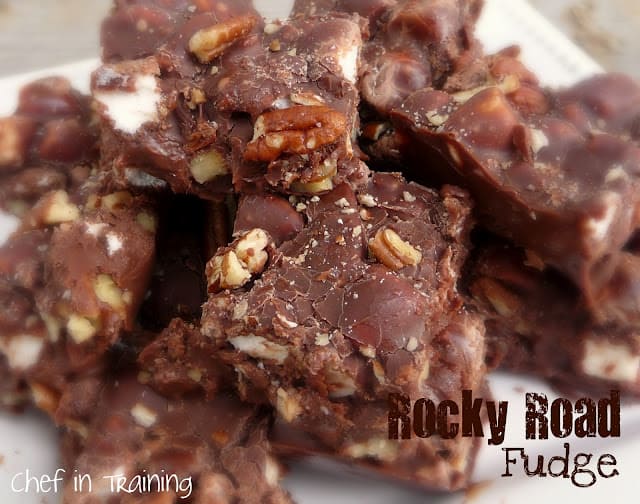rocky road fudge