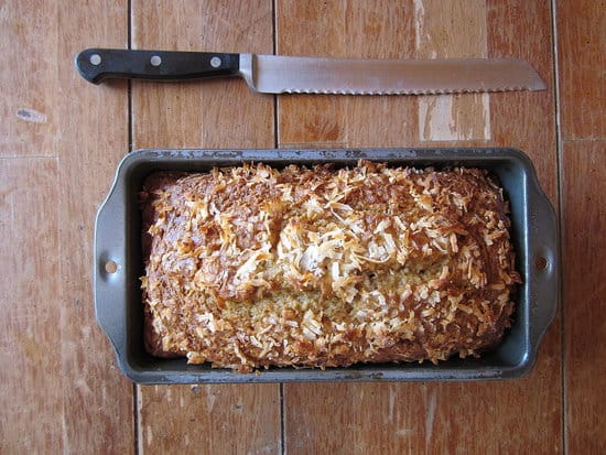 coconut banana bread