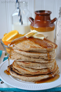 Homemade Pancake Mix for the very FLUFFIEST pancakes ever! All the ease and convenience of a mix, but all the great TASTE of making them from scratch! #pancakes #mix #recipe
