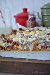 Gingerbread 7 Layer Bars