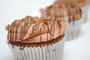 all the way nutella cupcakes