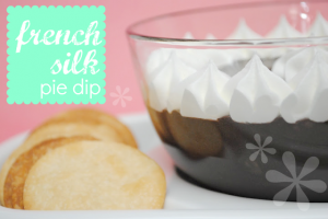 french silk pie dip
