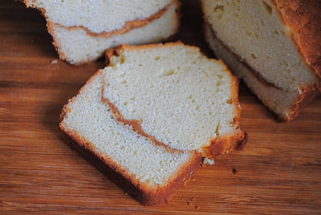 white chocolate peanut butter swirl pound cake