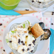 Skinny S'mores Apple Salad | www.somethingswanky.com