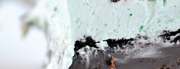Better Than Thin Mints... Grasshopper Poke Cake | www.somethingswanky.com