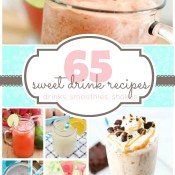 65 recipes for sweet drinks, smoothies, and milk shakes | www.somethingswanky.com