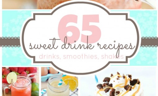 65 recipes for sweet drinks, smoothies, and milk shakes | www.somethingswanky.com