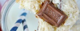 Ooey Gooey Butter S'mores Cookies | www.somethingswanky.com