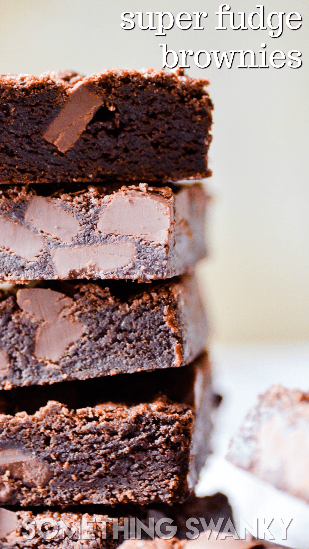 These Super Fudge Brownies are warm and gooey right out of the oven. But if you can wait until the next day, you'll see where they get their name-- it's like eating a piece of brownie fudge!