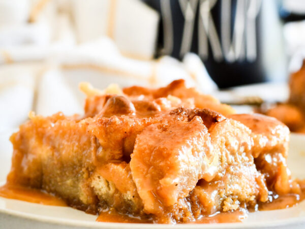 Butterscotch Bread Pudding with Butterscotch Sauce Recipe