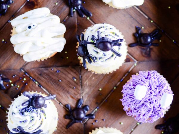 Three Cute & Easy Halloween Cupcakes Recipe