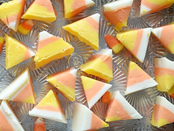 Candy Corn Fudge Recipe