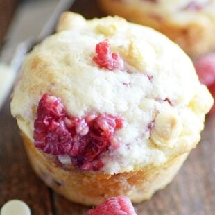 Raspberry White Chocolate Muffins Recipe