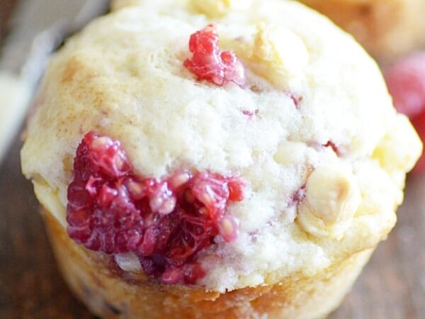 Raspberry White Chocolate Muffins Recipe