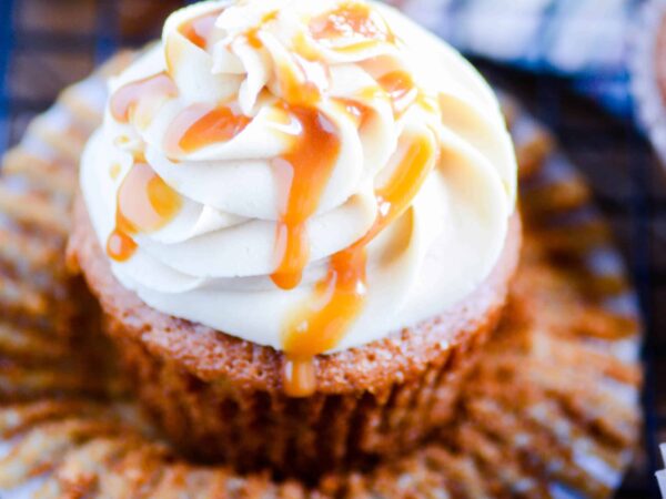 Apple Cider Cupcakes & Salted Caramel Buttercream Recipe