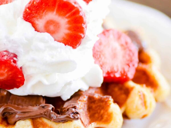 Homemade Liege Waffles Recipe