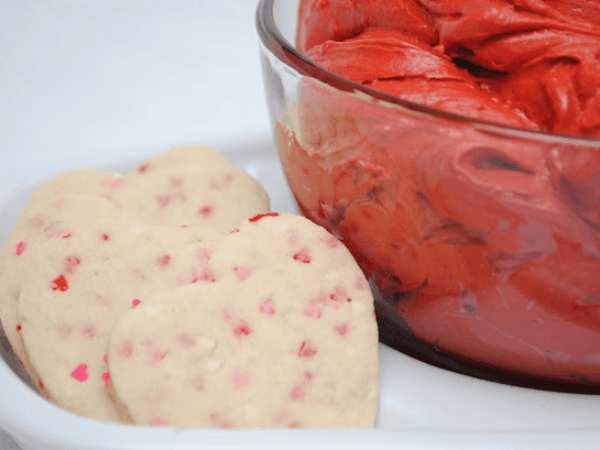 Red Velvet Cake Batter Dip & Funfetti Cookies