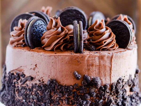 Cookies & Cream Chocolate Layer Cake Recipe