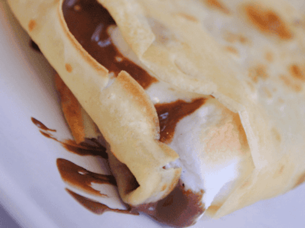 Nutella S’mores Crepes