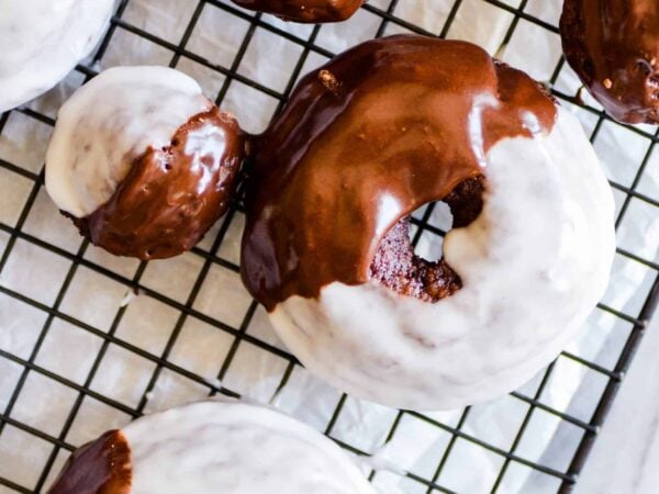 Black and White Donuts Recipe
