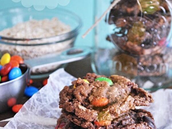 Nutella Monster Cookies