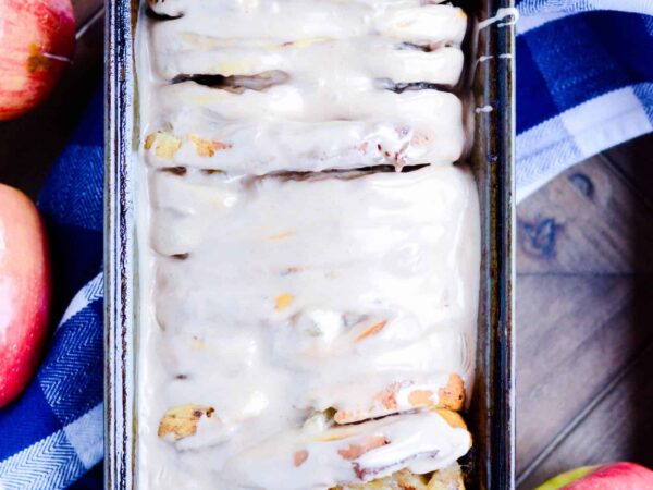 Apple Pie Cinnamon Roll Pull Apart Bread Recipe