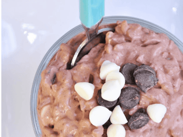 Triple Chocolate Rice Pudding