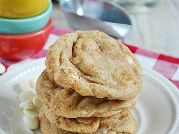 White Chocolate Snickerdoodle Pudding Cookies Recipe