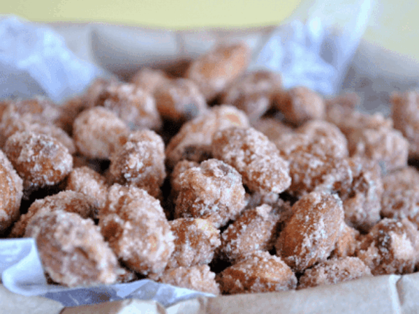 Chocolate Caramel Sugared Almonds Recipe