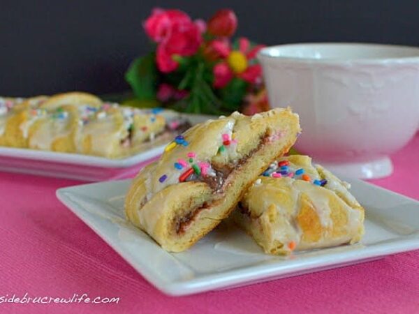 Strawberry Nutella Braid Recipe
