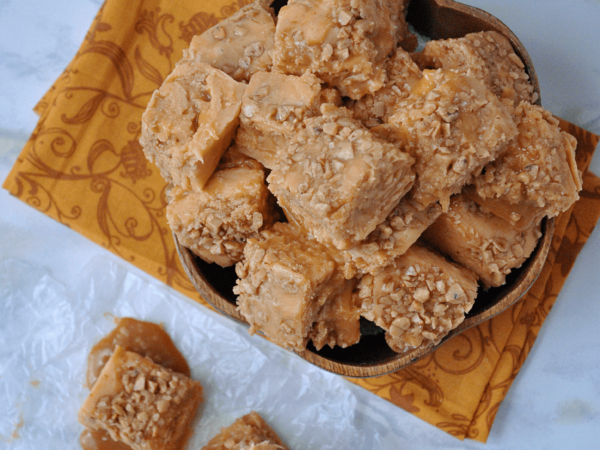 Pumpkin Praline Fudge