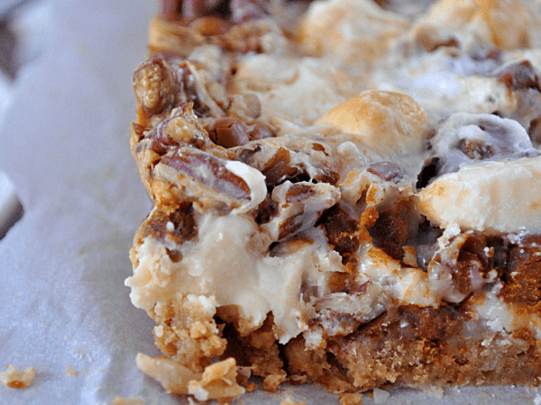 Gingerbread 7-Layer Bars