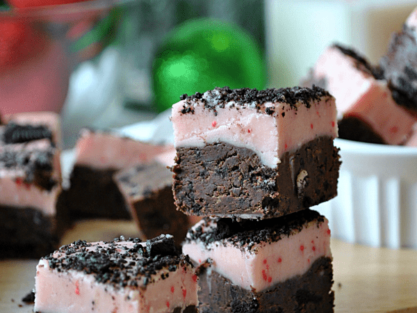 Peppermint Oreo Fudge Recipe