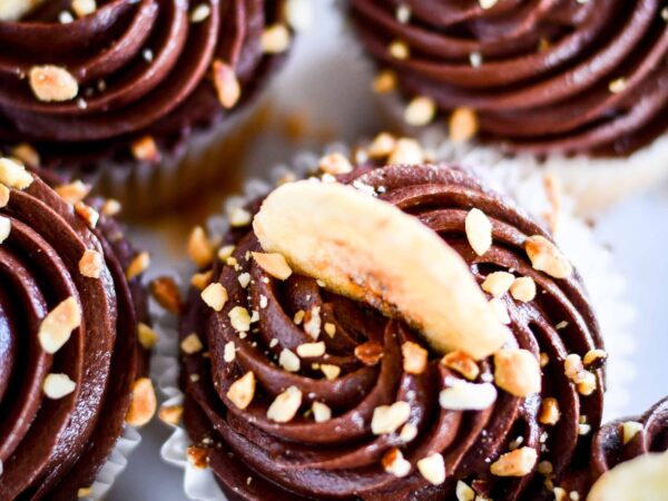 Peanut Butter Banana Cupcakes Recipe