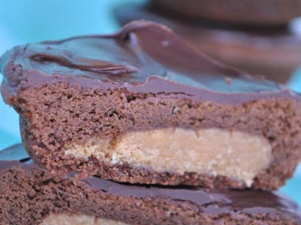 Peanut Butter Cup Deep Dish Cookies