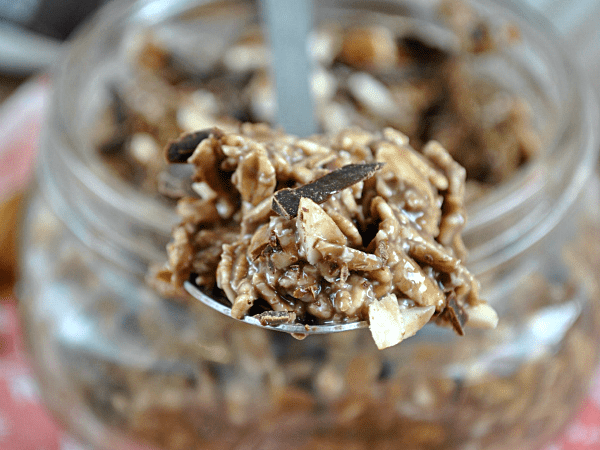 Dark Chocolate & Almond Overnight Oats Recipe