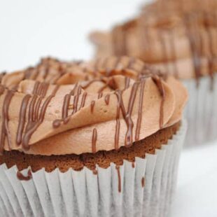 All-the-Way Nutella Cupcakes