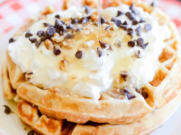 Easy and Fluffy Belgian Waffles Recipe