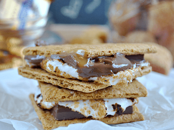 Samoas Inspired Ghirardelli S’mores Recipe