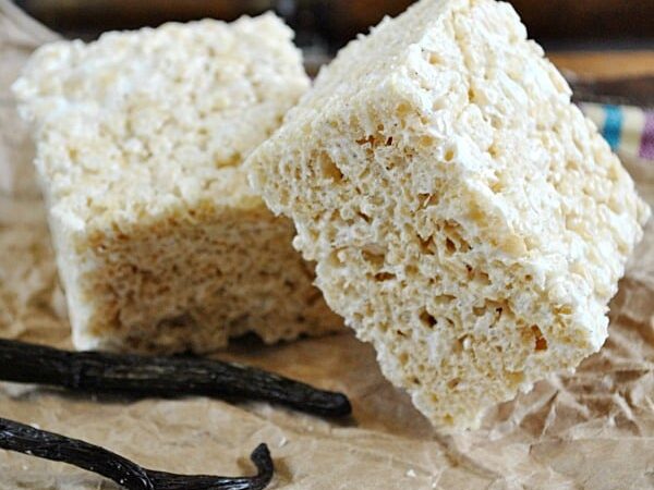 Vanilla Bean Rice Krispies Treats Recipe