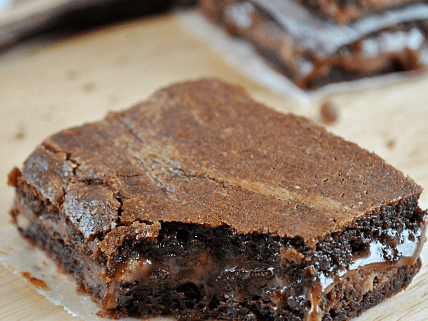 Better Than Anything Caramel Stuffed Brownies Recipe