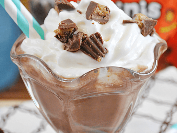 Skinny Reese’s Cup Milkshake Recipe