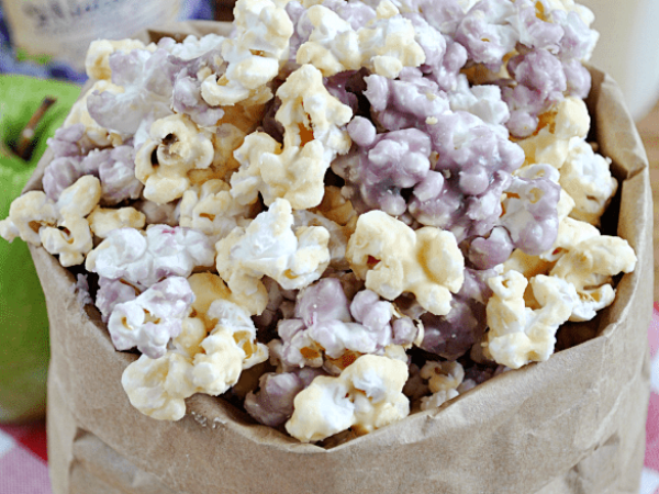 Peanut Butter and Jelly Popcorn Recipe