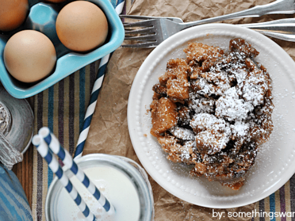Chocolate Chess Bread Pudding Recipe