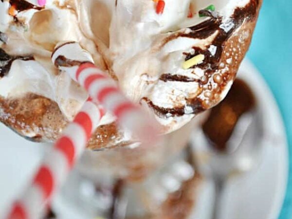 Hot Fudge Sundae Italian Cream Soda