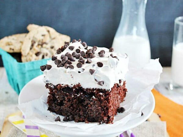 Cookie Dough BTS (Poke) Cake Recipe